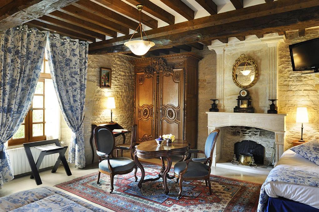 Hotel Le Manoir De Mathan Crepon A La Campagne 5 Mn D'Arromanches Et 10 Mn De Bayeux מראה חיצוני תמונה