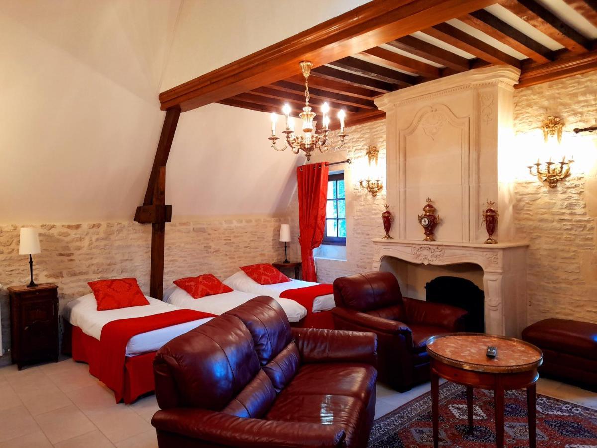 Hotel Le Manoir De Mathan Crepon A La Campagne 5 Mn D'Arromanches Et 10 Mn De Bayeux מראה חיצוני תמונה