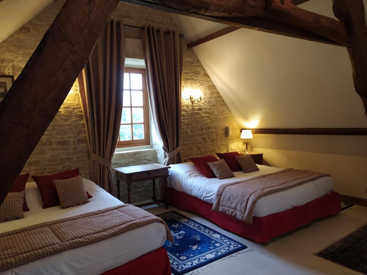 Hotel Le Manoir De Mathan Crepon A La Campagne 5 Mn D'Arromanches Et 10 Mn De Bayeux מראה חיצוני תמונה