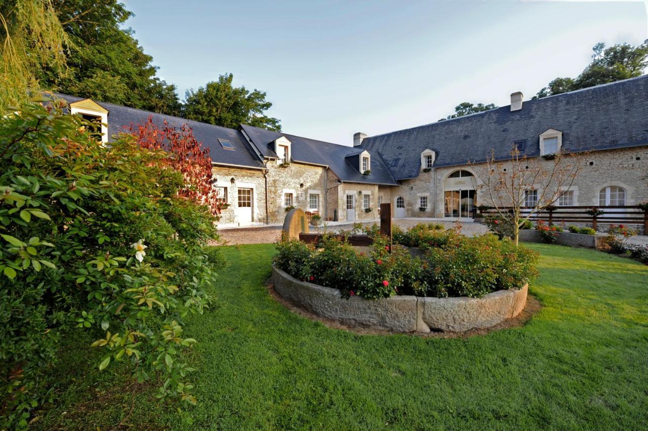 Hotel Le Manoir De Mathan Crepon A La Campagne 5 Mn D'Arromanches Et 10 Mn De Bayeux מראה חיצוני תמונה